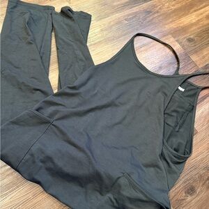 grey/blackish one piece jumper